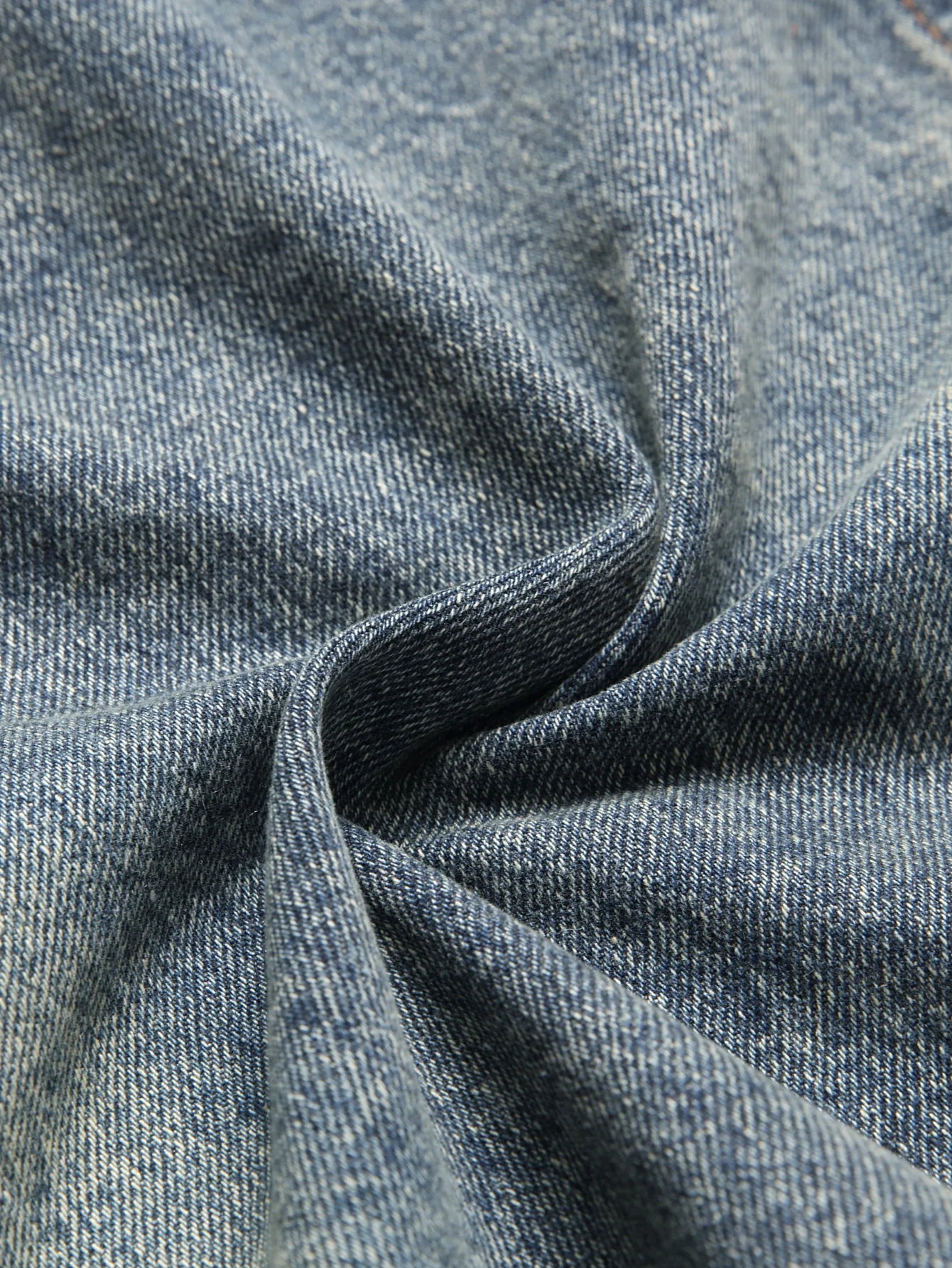 Men's Spring/Autumn Denim Sleeveless Vest. Fringed details. Casual and trendy.