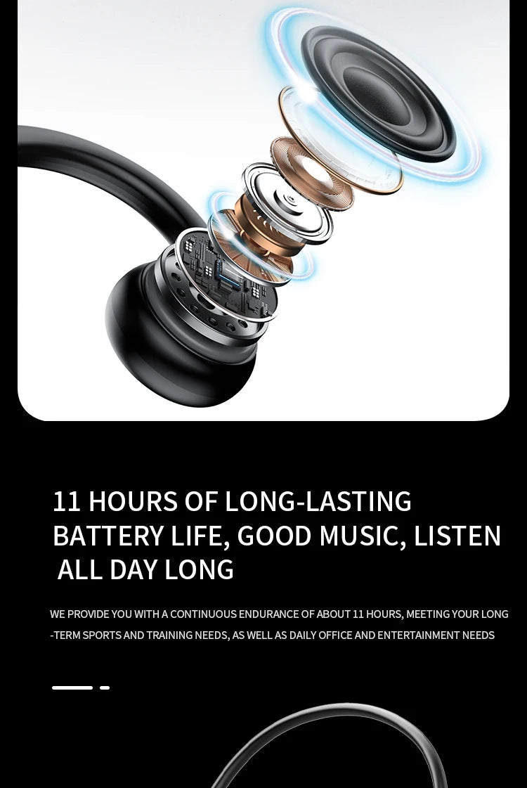 Xiaomi Wireless Bone Conduction Earphones Bluetooth 5.3 Sport Headphones Ear Hook Waterproof Headset for Outdoor Running Driving