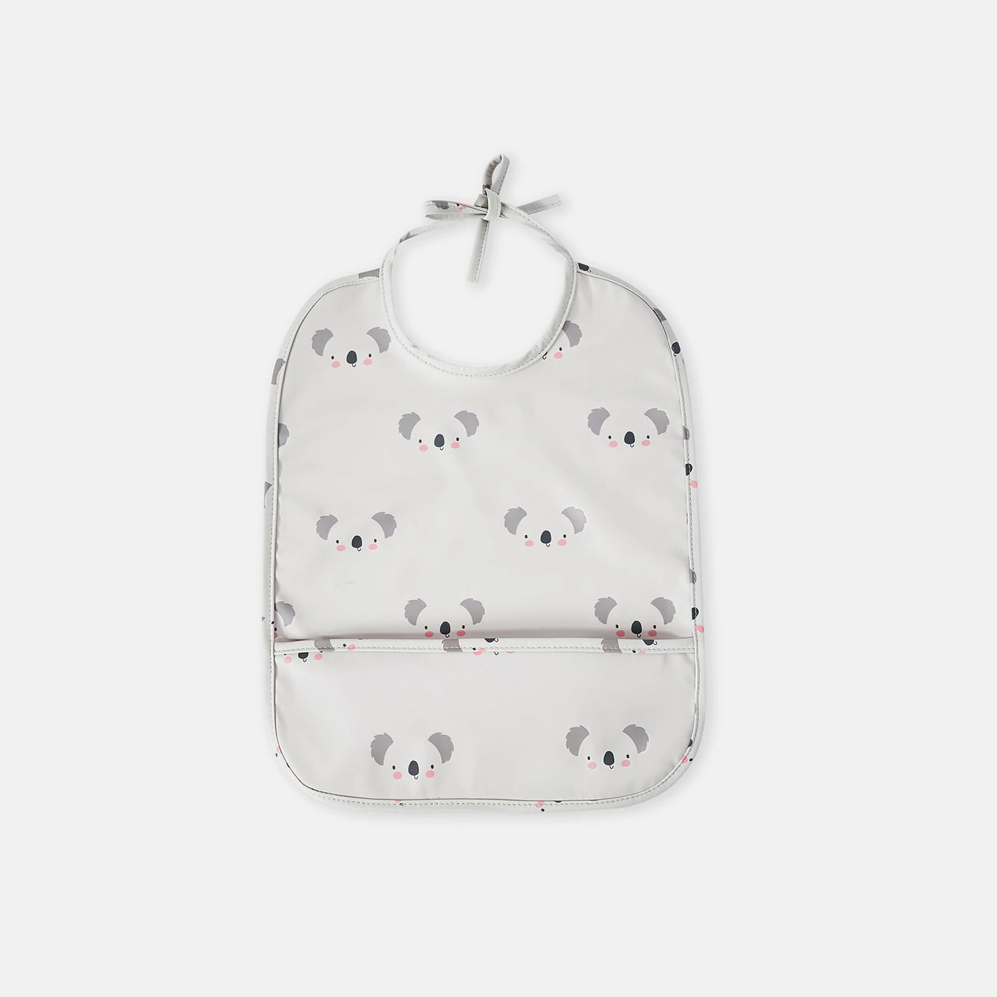 INSULAR Baby's Bibs Sleeveless Adjustable Pinny Soft Waterproof PU Cloth Kids Painting Smock Child Eating Apron Danish Style