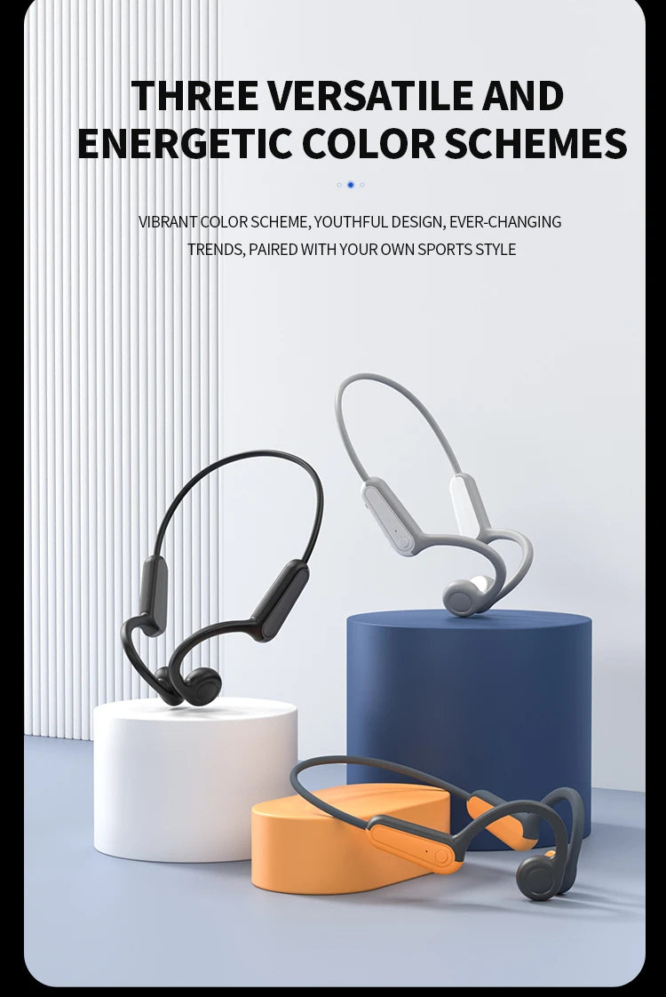 Xiaomi Wireless Bone Conduction Earphones Bluetooth 5.3 Sport Headphones Ear Hook Waterproof Headset for Outdoor Running Driving