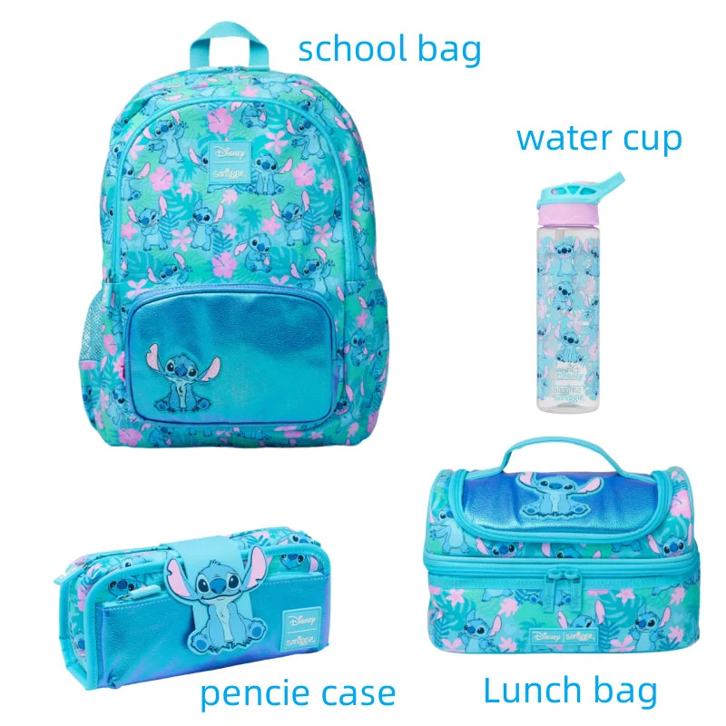 Genuine Smiggle Children Student School Bag 20th Anniversary Pen Case Lunch Bag Girl Gift A Must For School