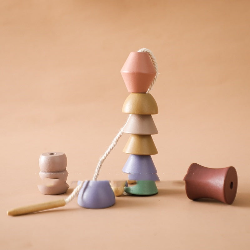 Educational Multi-functional Early Education Wooden Hands-on Brain Toys