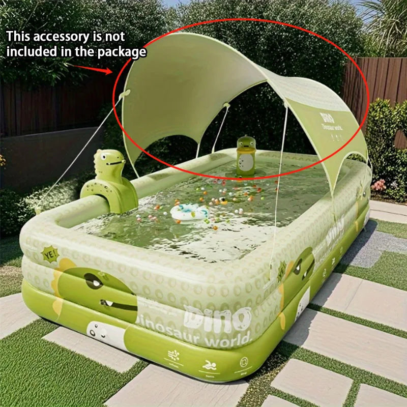 Outdoor Inflatable Swimming Pool PVC Inflatable Tanning Pool Lounger Float Swimming for Adults Baby Available in Various Sizes
