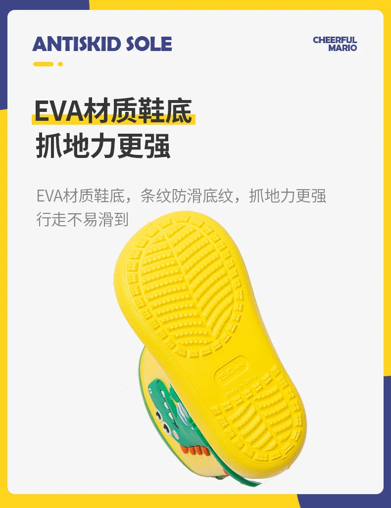 Children Rain Boots Baby Boys Girl EVA Non-slip Outdoor Cartoon Dinosaur Rain boots for Kids Waterproof Shoes Water boots girl