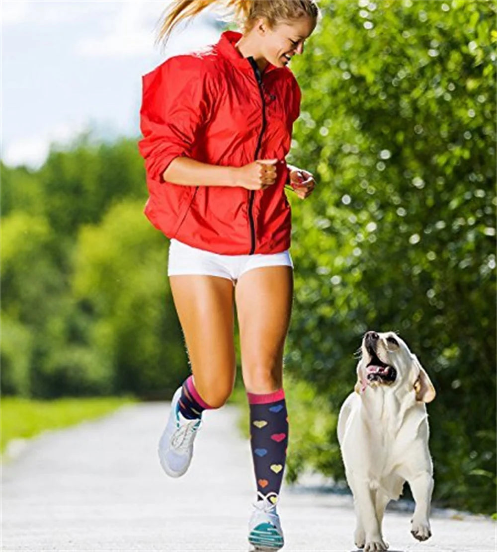 Running Compression Socks Summer 20-30 Mmgh Pregnant Edema Varicose Veins Varicose Veins Edema Diabetes Marathon Nurse Stocking