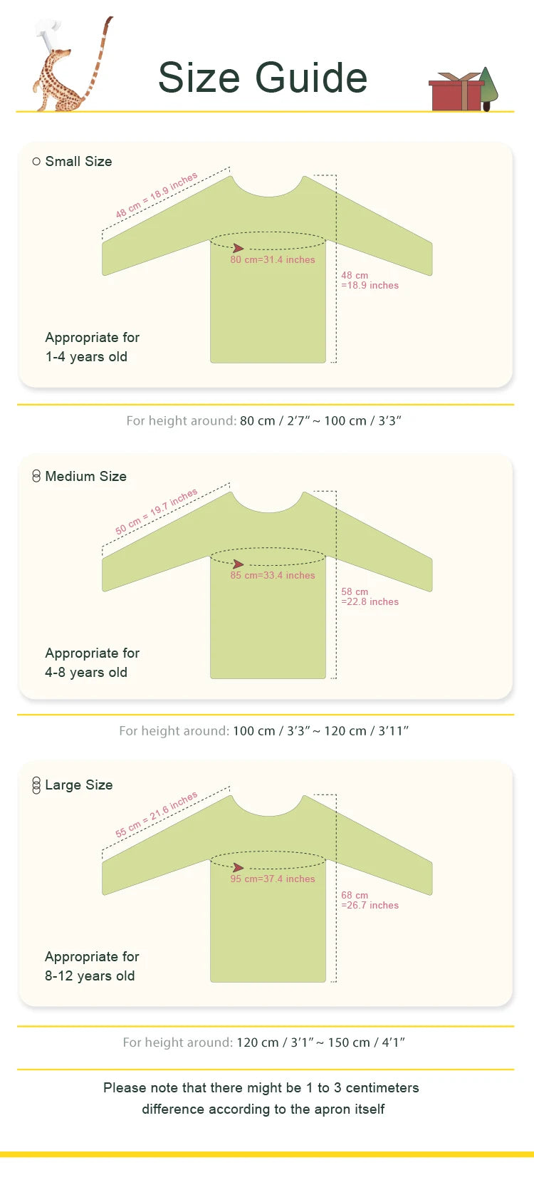 Children's Kitchen Cooking Baking Painting Clothes Polyester Kid Anti-Wear Smock Baby Eating Aprons Print LOGO