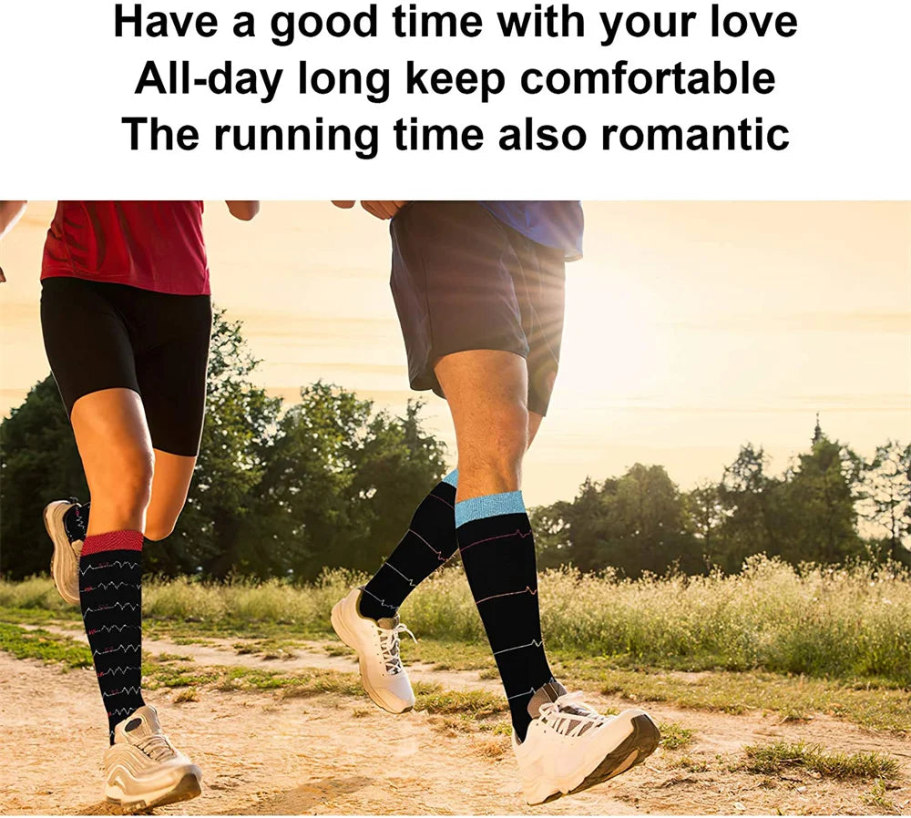 Running Compression Socks Summer 20-30 Mmgh Pregnant Edema Varicose Veins Varicose Veins Edema Diabetes Marathon Nurse Stocking