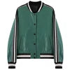 Pudi Women Genuine Leather Jacket Coat 2021 Spring Female Real Sheep Leather Baseball Jackets Coats CT103