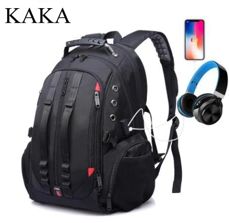 KAKA 15.6 inch Laptop Backpack Large Capacity Men Travel Bag Men Backpack bag  Men travel Shoulder Bag Waterproof  Rucksack Bags