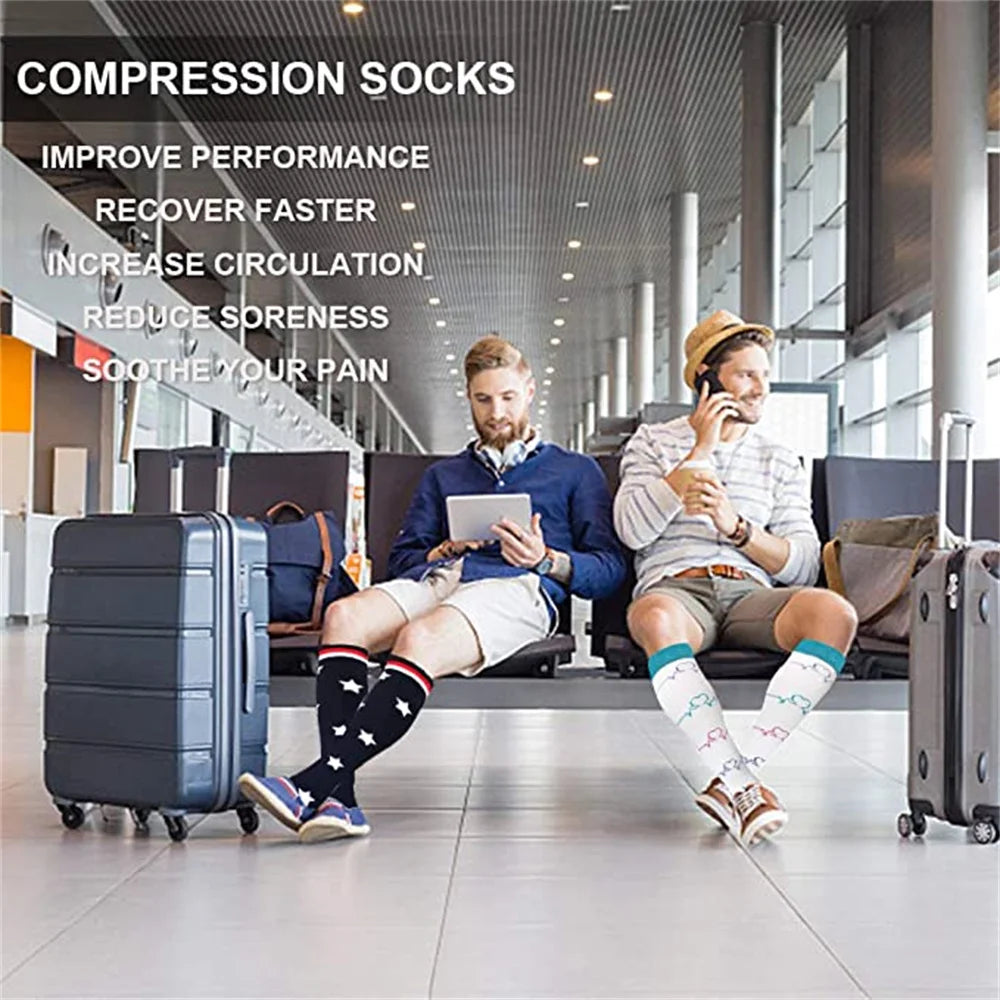 Running Compression Socks Summer 20-30 Mmgh Pregnant Edema Varicose Veins Varicose Veins Edema Diabetes Marathon Nurse Stocking