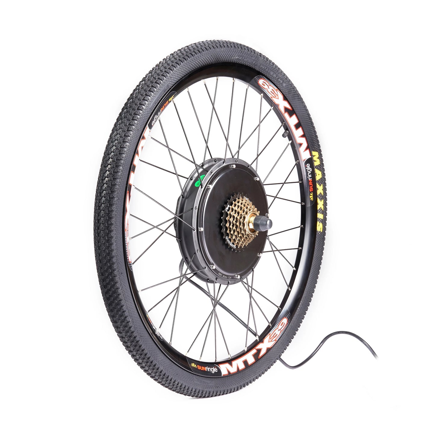 CSC Electric bike Conversion Kit Rear 48V 1000W 1500W hub Motor Wheel gearless 26" 27.5" 29inch SUN RINGLE rim for EBIKE