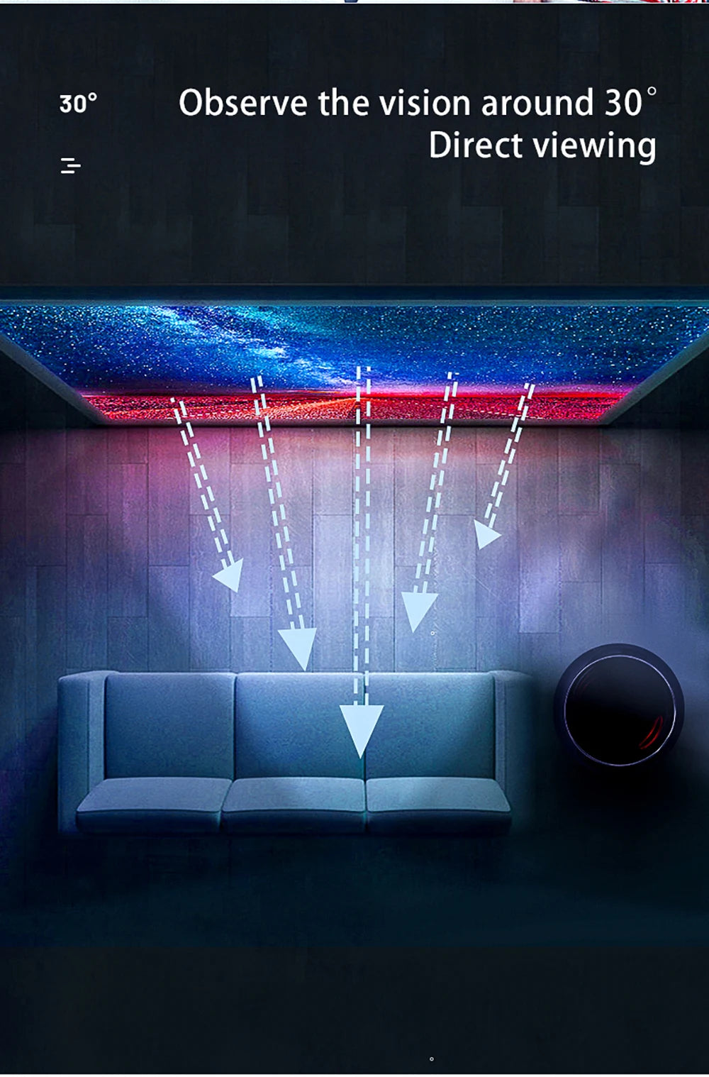 VEIDADZ Projector Screen Metal Grey Anti-Light 60-133 inch 30° Viewing Angle 16:9 Portable Reflective Screen Home Theatre Indoor