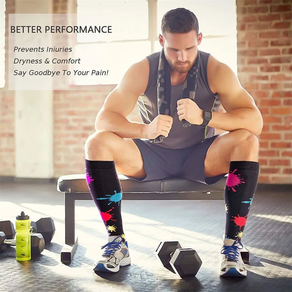 Running Compression Socks Summer 20-30 Mmgh Pregnant Edema Varicose Veins Varicose Veins Edema Diabetes Marathon Nurse Stocking