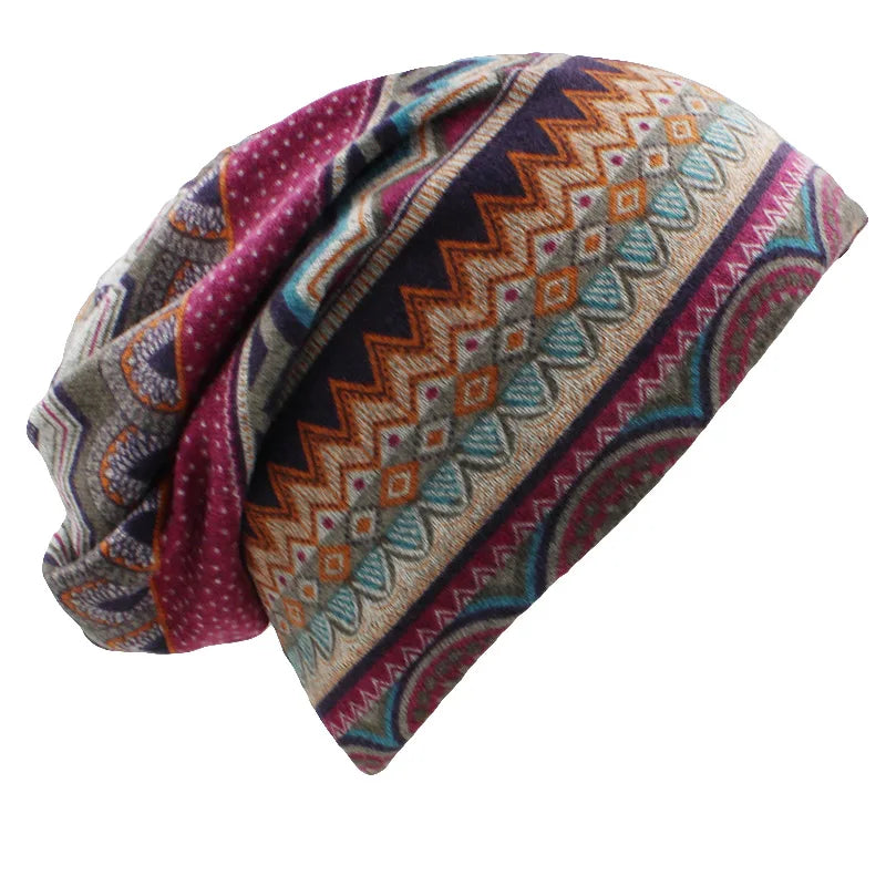 LOVINGSHA Brand Autumn Winter Hats For Women Plaid Design Contrast Color Ladies hat Skullies And Beanies Men Hat Unisex HT022