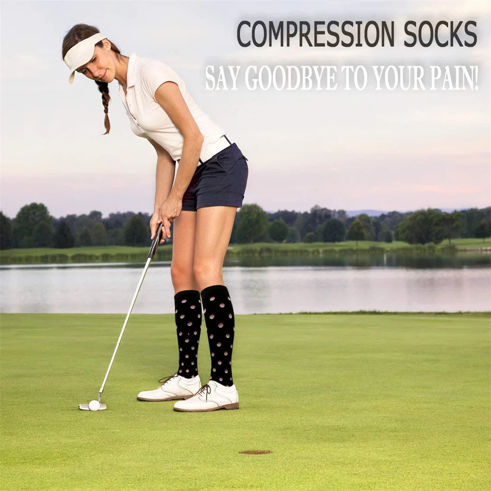 Running Compression Socks Summer 20-30 Mmgh Pregnant Edema Varicose Veins Varicose Veins Edema Diabetes Marathon Nurse Stocking