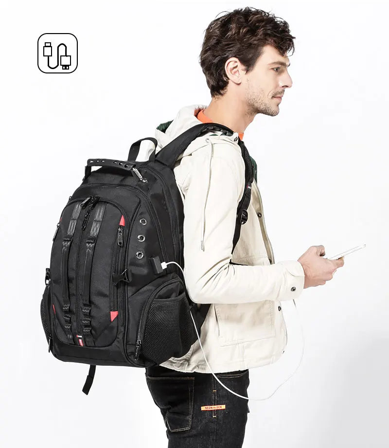 KAKA 15.6 inch Laptop Backpack Large Capacity Men Travel Bag Men Backpack bag  Men travel Shoulder Bag Waterproof  Rucksack Bags