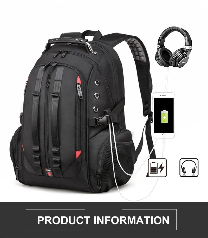 KAKA 15.6 inch Laptop Backpack Large Capacity Men Travel Bag Men Backpack bag  Men travel Shoulder Bag Waterproof  Rucksack Bags
