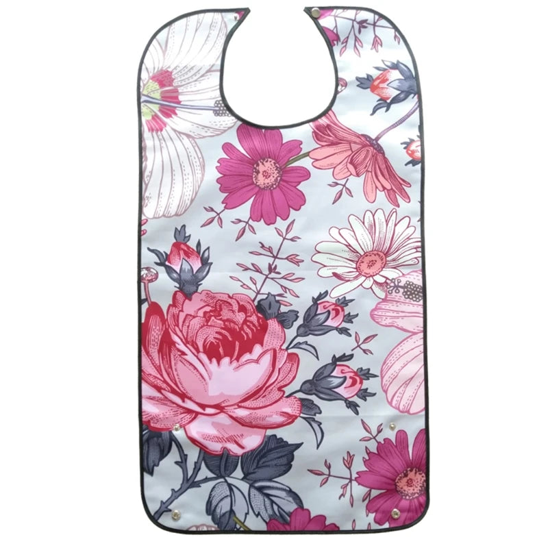 1 Pc Large Waterproof Aprons Adult Mealtime Bibs Aid Apron Washable Reusable Disability Clothes Bib Cook Protector Tool