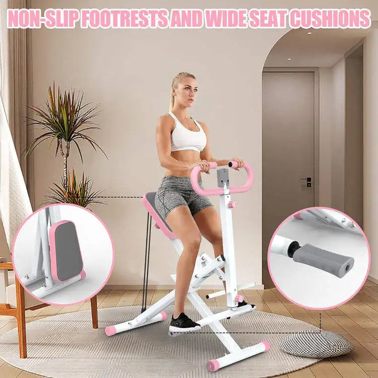 Home Multi-functional Indoor Horseback Riding Machine for Abdominal Muscle Training Hip Lift Fitness Equipment for Abdomen