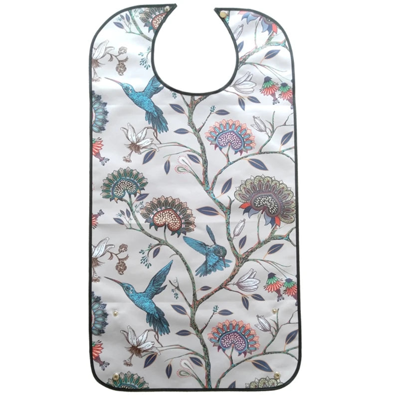 1 Pc Large Waterproof Aprons Adult Mealtime Bibs Aid Apron Washable Reusable Disability Clothes Bib Cook Protector Tool