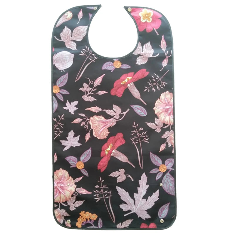 1 Pc Large Waterproof Aprons Adult Mealtime Bibs Aid Apron Washable Reusable Disability Clothes Bib Cook Protector Tool
