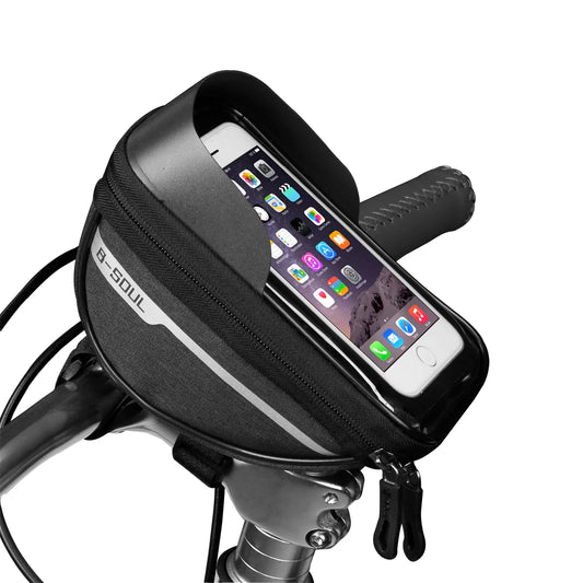 B-SOUL Bicycle Bag Front Bag Handlebar Bag Mobile Phone Bag Horizontal Bag Mountain Road Bike Riding Accessories