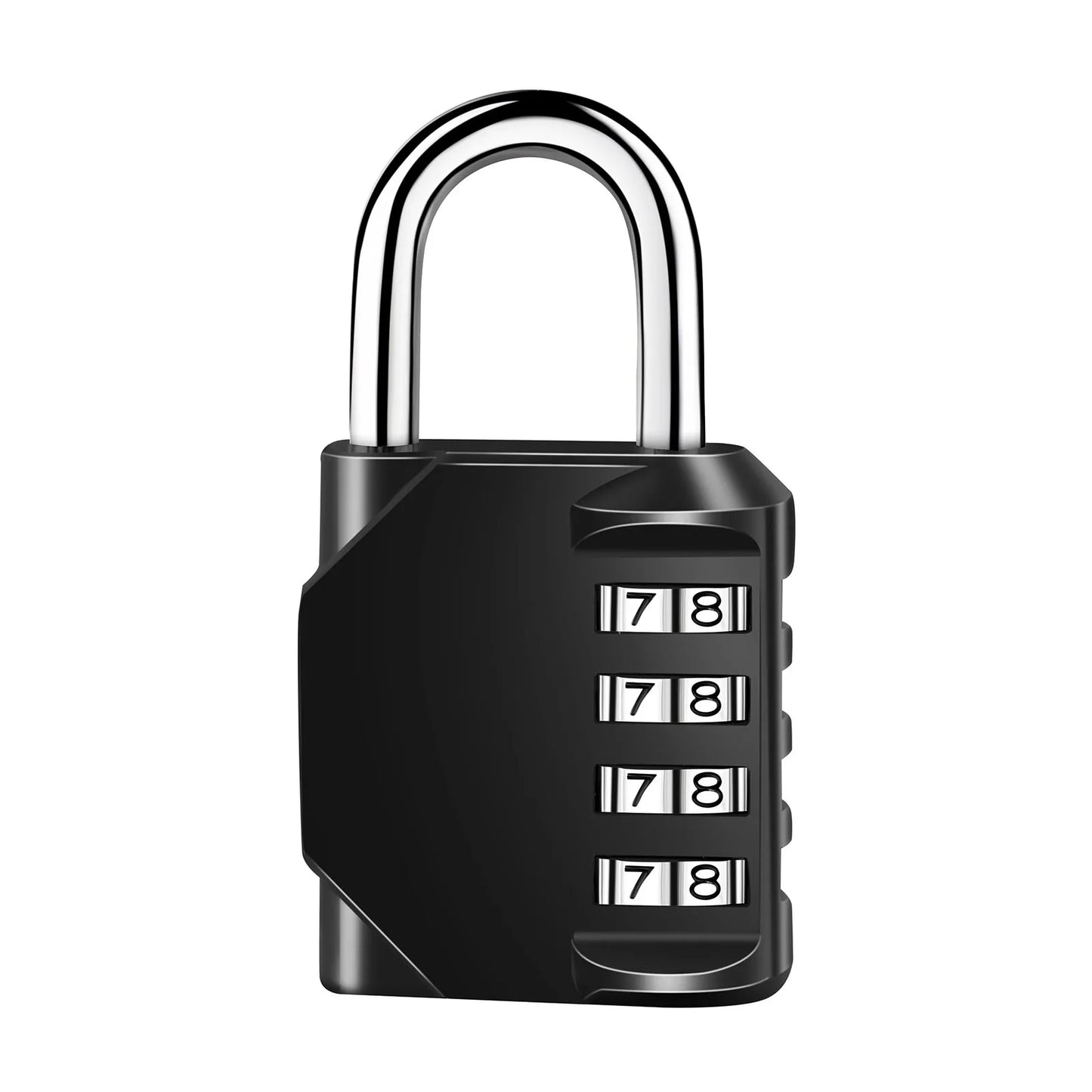 Clearance_1 Pack 4 Digit Combination Lock, Locker Lock, Padlock Outdoor Indoor, Waterproof Design, for School, Gym Or Sports Loc
