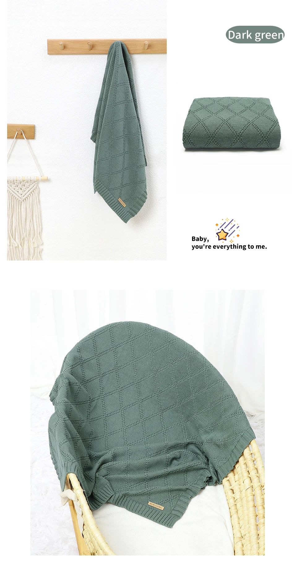 Cotton Baby Blankets Super Soft Newborn Infant Boy Girl Stroller Nursery Cover Quilts 90*70cm Toddler Outdoor Throw Playing Mats