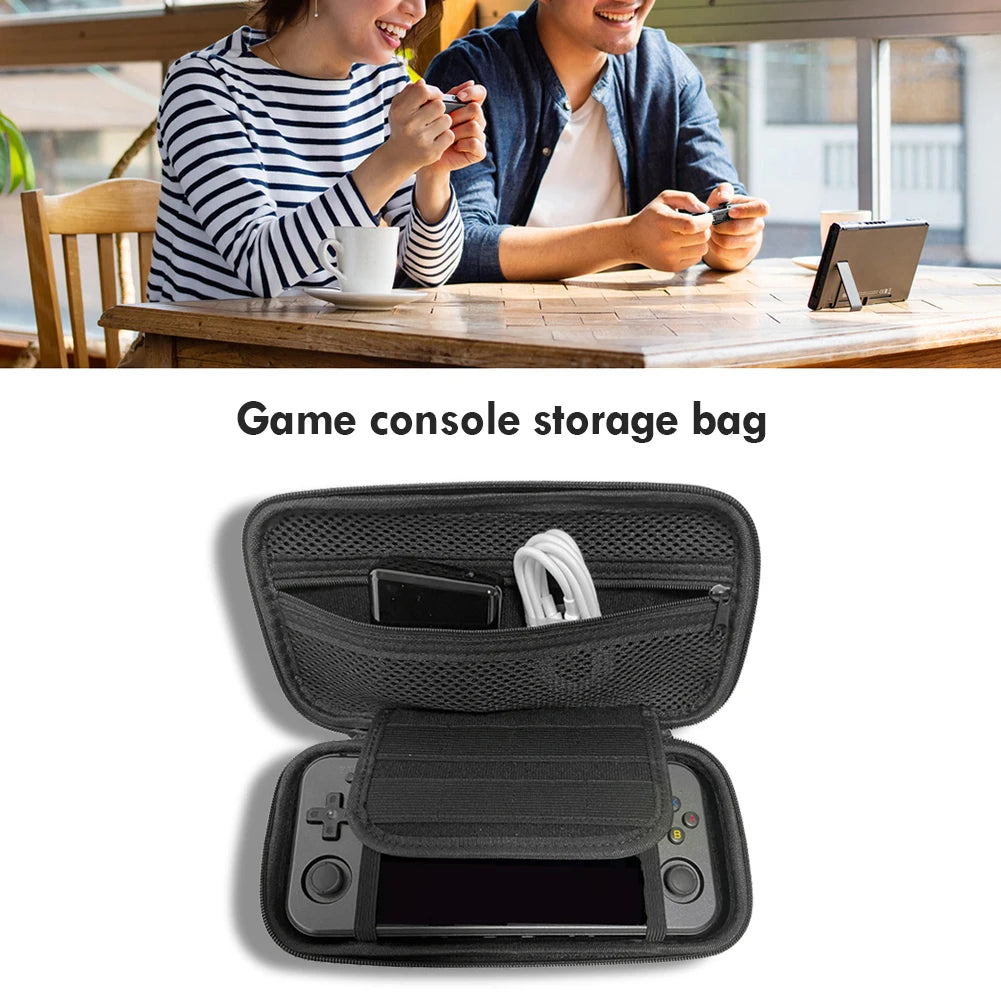 EVA Game Console Bag Portable Shockproof Storage Bag for RG552 Video Game Console Protective Organizer