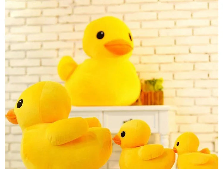 20/30/50CM Giant Yellow Duck Plush Animal Kawai's Little Duck Doll Wholesale Christmas Gifts