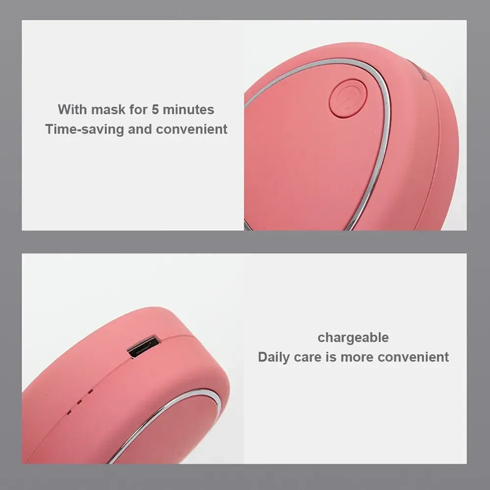 Mini Facial Massage Beauty Instrument Portable USB Charging Multifunctional Skin Care Thin Face Anti Wrinkle Face Firming Lift
