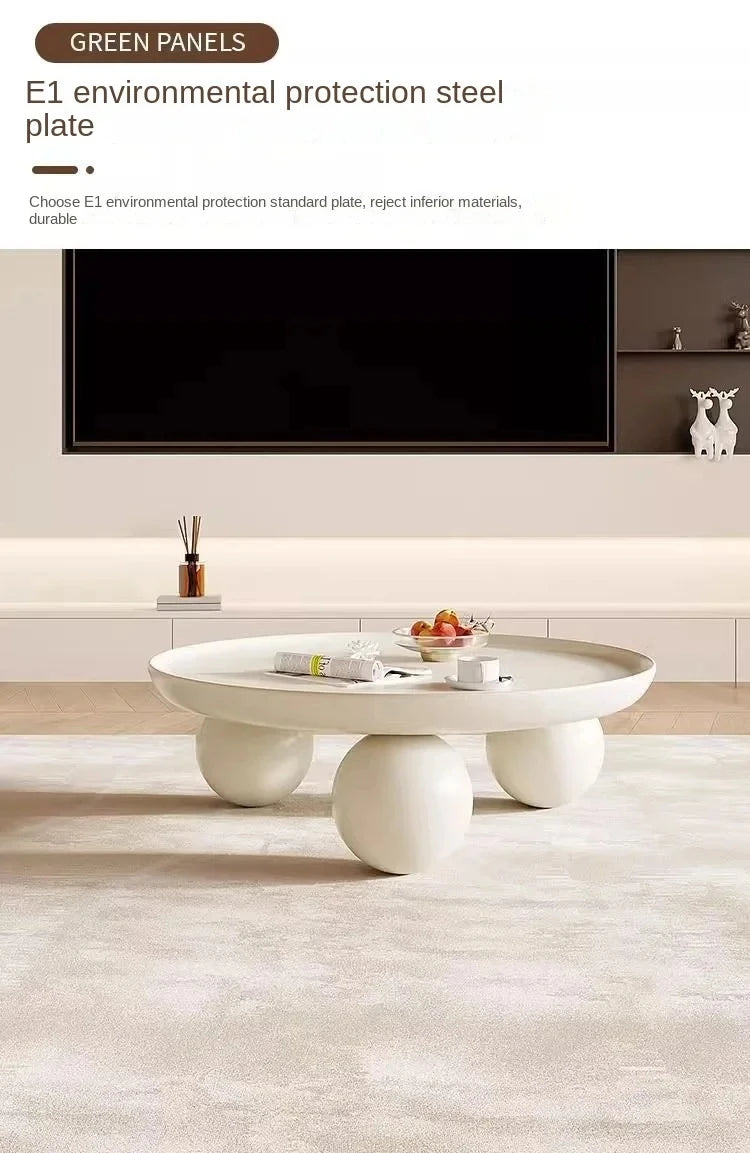 Coffee Table Side Tabel Living Room Simple Tea Table Creative Nordic Minimalist Modern Small Sofa Outdoor Salon Round Table