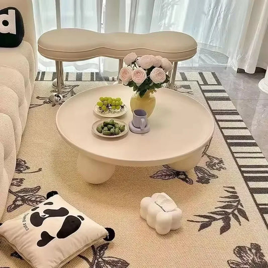 Coffee Table Side Tabel Living Room Simple Tea Table Creative Nordic Minimalist Modern Small Sofa Outdoor Salon Round Table