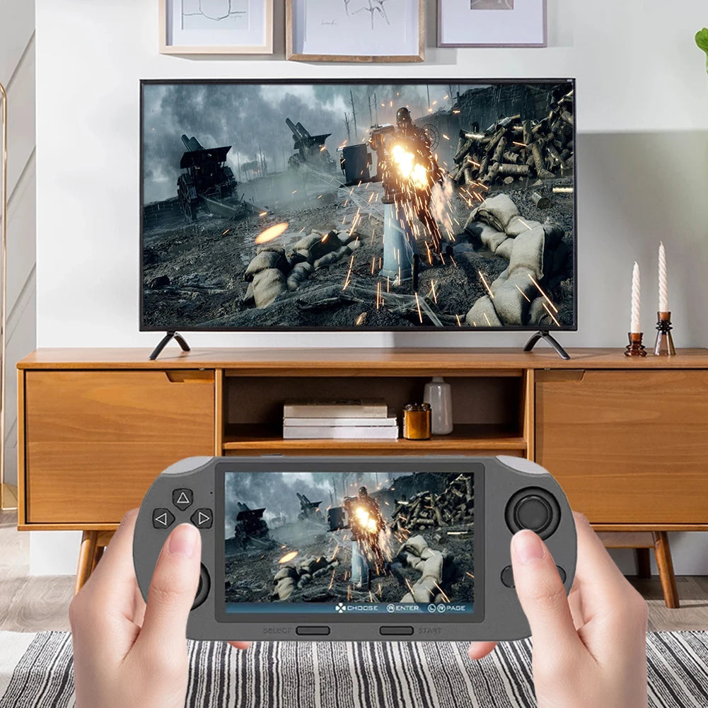 Retro Gaming Console 4.5 Inch IPS Screen Retro Handheld Video Game Console Game Player for Kids & Adults