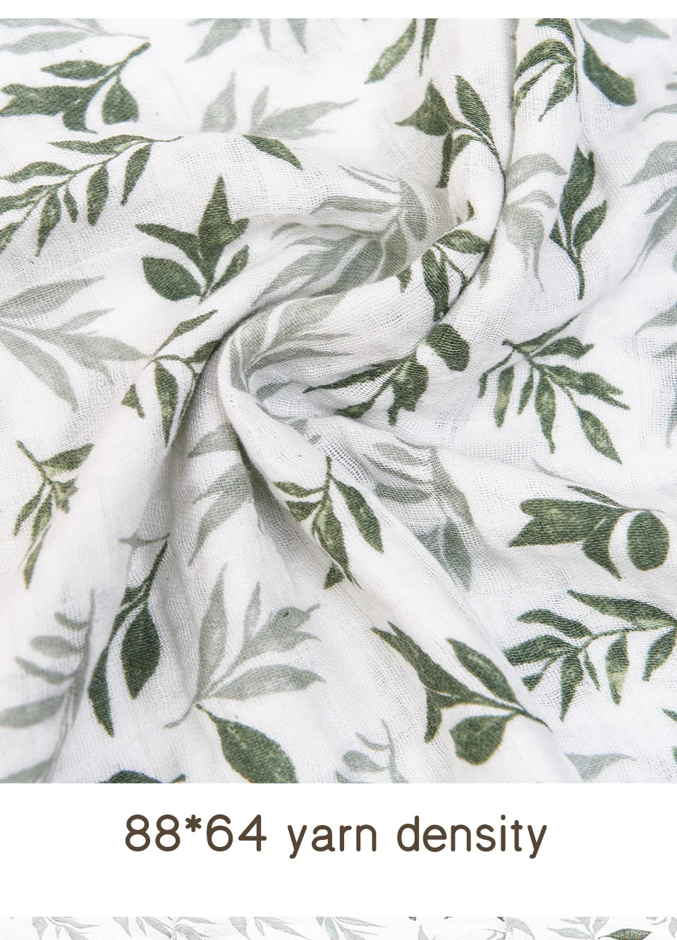 Elinfant 100% cotton 120*110cm 2 Layers Newborn Baby Bath Towel Wrap Muslin Swaddle Blankets Wholesale Dropshipping
