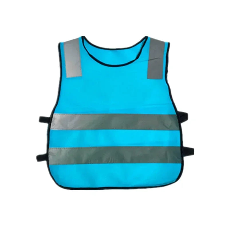 Children Kids Safety Reflective Apron Autumn Winter After School Reflective Warning Apron High Visibility Aprons Reflector