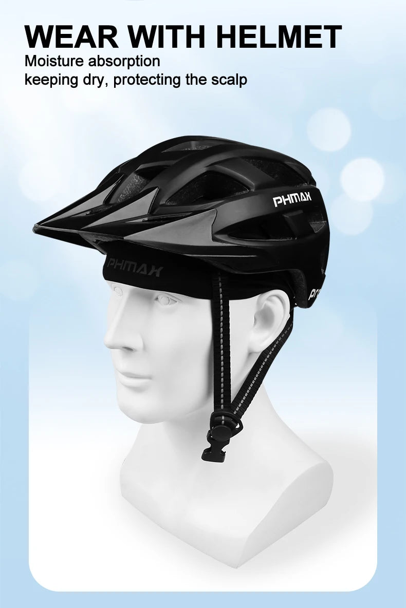 PHMAX Summer Breathable Cycling Cap Bicycle Hiking Fishing Hats Sport Tennis Elastic Hat Basketball Baseball Fashion Beanies