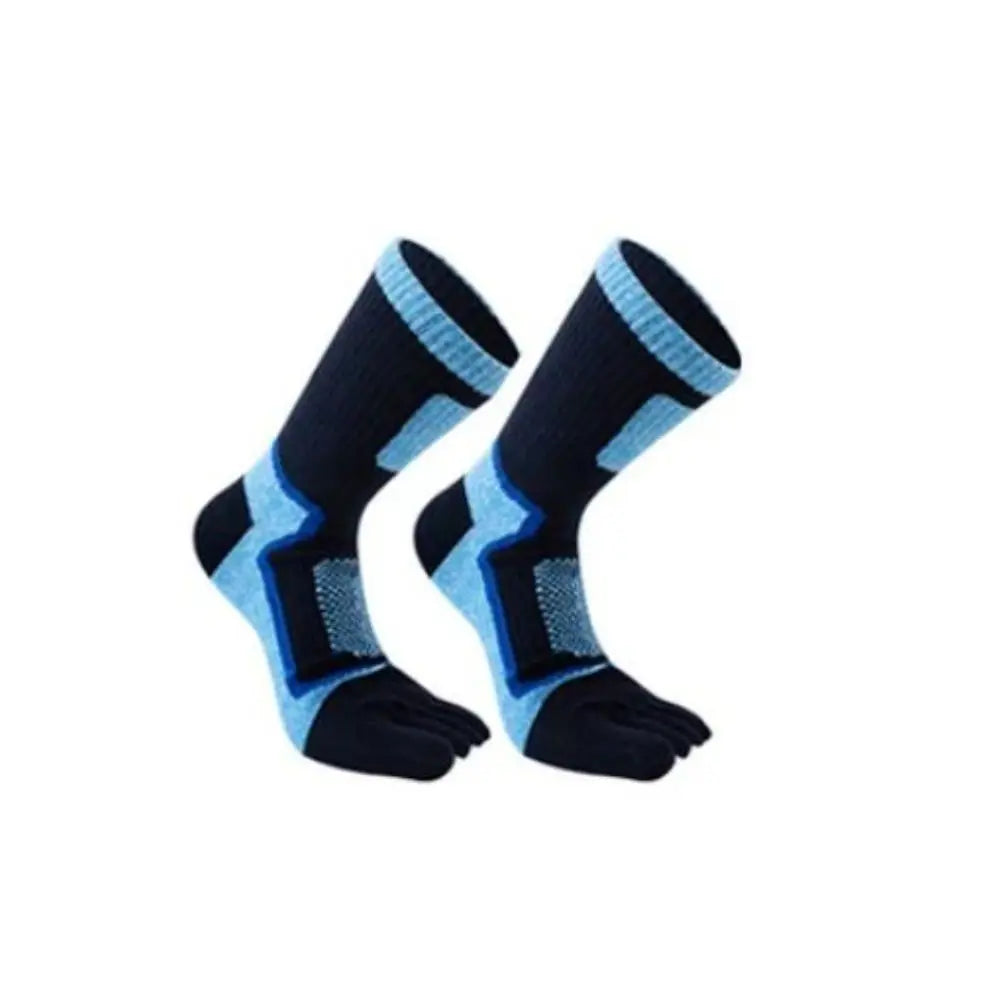 Toe Sport Short Socks Man Thick Compression Mesh Endurable Fitness Bike Run Outdoor Basketball Travel 5 Finger Socks