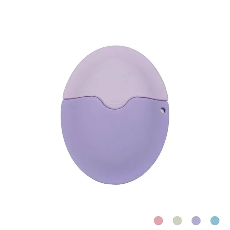 55ml Silicone Suncream Roller Applicator Refillable Oval Isolation Lotion Cream Bottles Stitching Color Cosmetics Tool Travel ﻿