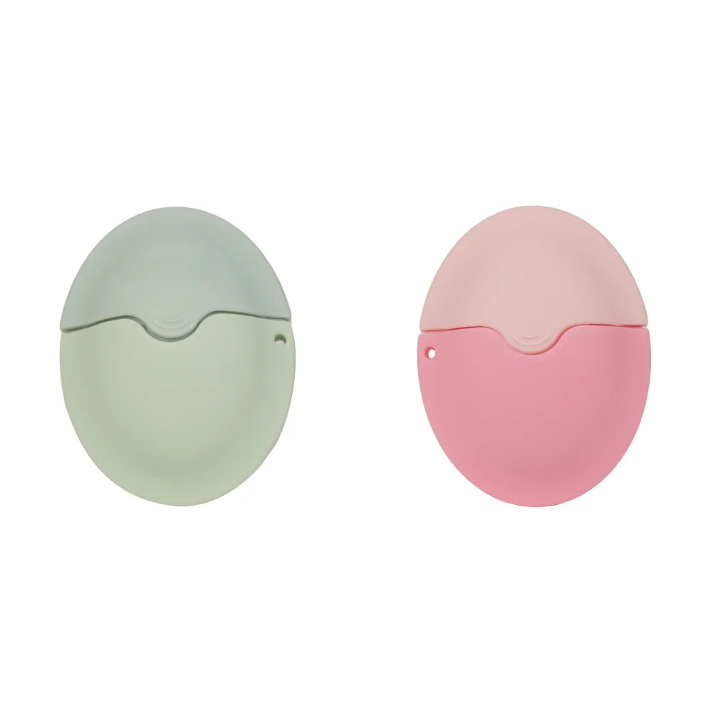 55ML Sunscreen Applicator Portable Refillable Roll on Sponge Applicator Silicone Suncream Lotion Applicators for Family Travel