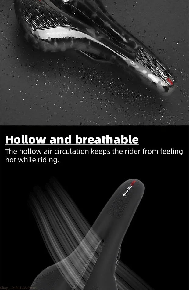 Bicycle seat pad thickened and waterproof universal mountain road seat pad shock-absorbing ball model charging tail light design