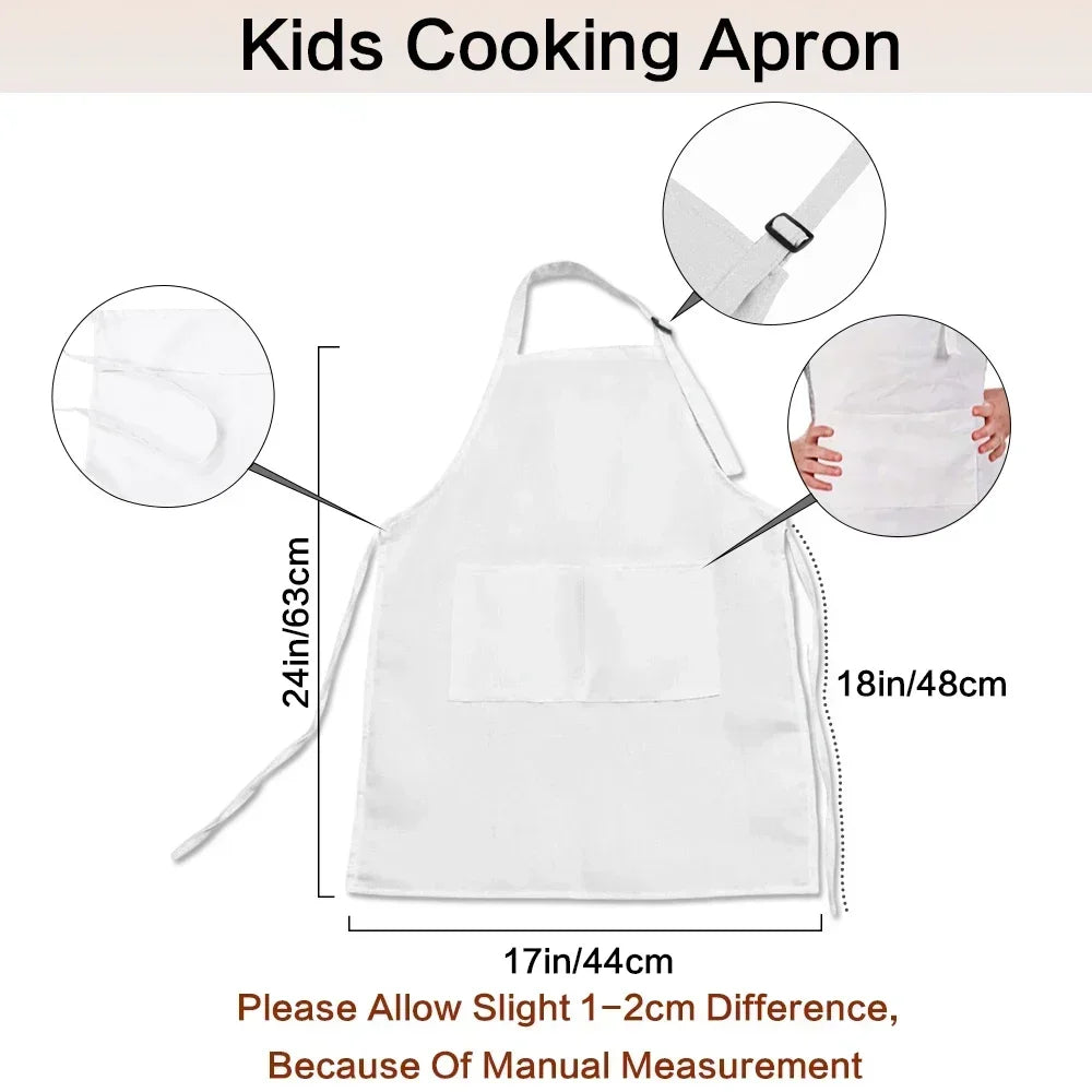 Personalised Apron Child's Fire Truck Name Apron Christmas Birthday Gift Baking Apron Toddler Apron Custom Kids Cooking Apron