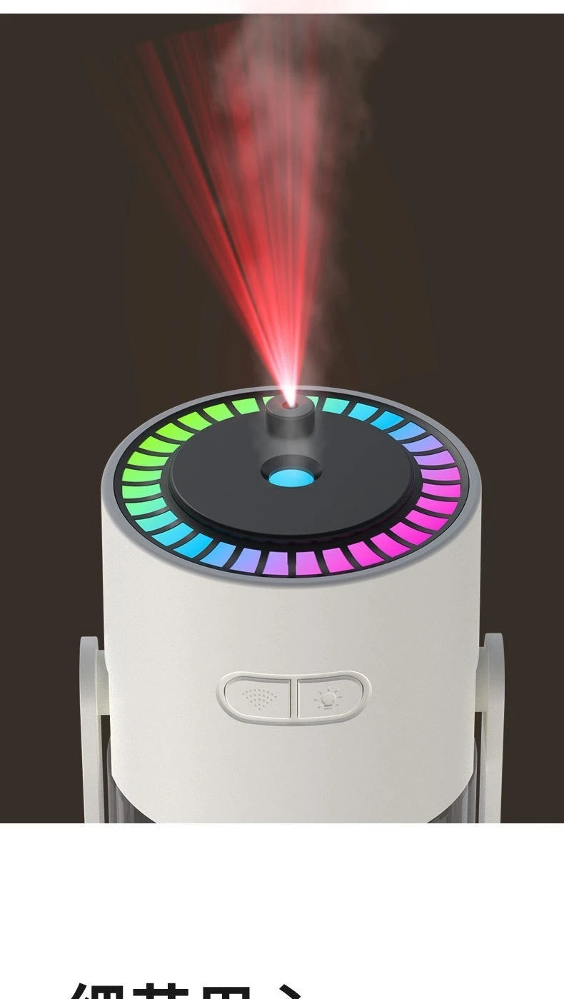 Starry Sky Top Humidifier CL28 Moving Head Humidifier Desktop Silent Aromatherapy Machine Projector Colorful Night Light Rotatin