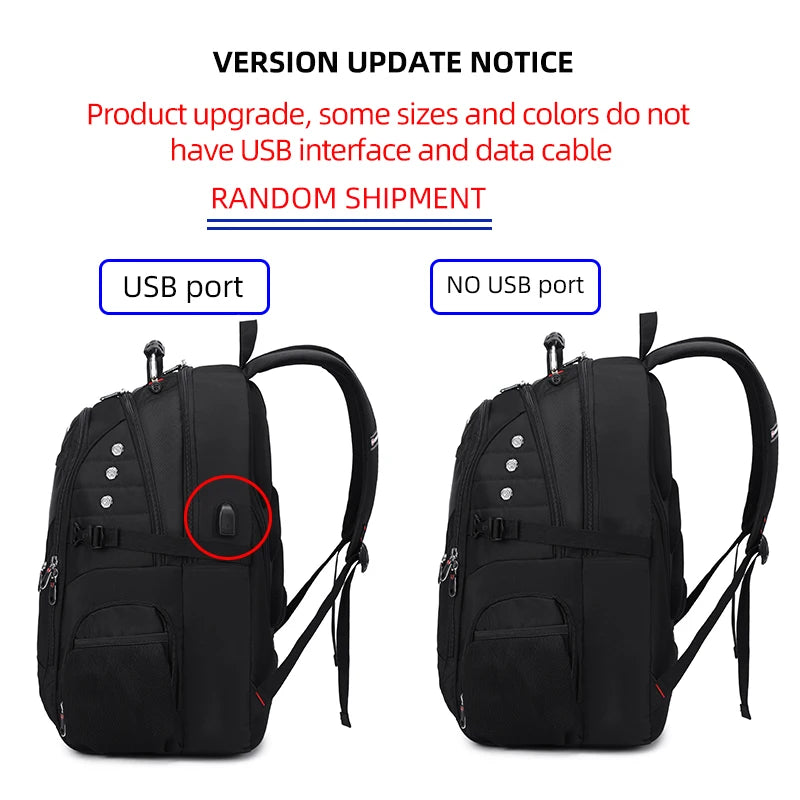 2025 Waterproof 17/20 Inch Laptop Backpack Men Airplane Travel Backpack Women Oxford Rucksack Male School Bag modern Mochila