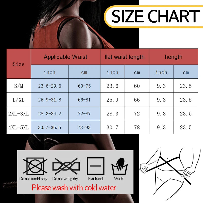 Waist Trainer Premium Polymer Sauna Strap Weight Loss Women Belly Trimmer Slim Wrap Fitness Heat Sweat Workout Slimming Belt