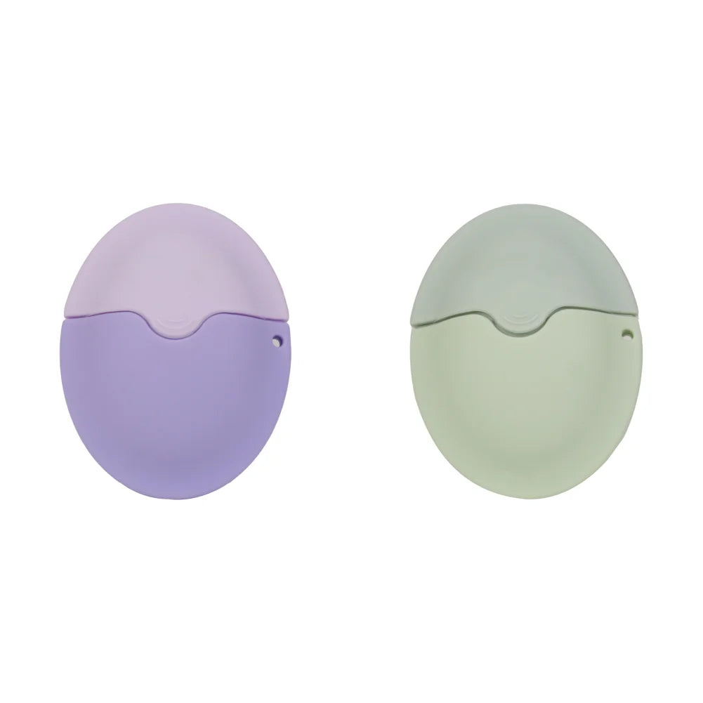 55ML Sunscreen Applicator Portable Refillable Roll on Sponge Applicator Silicone Suncream Lotion Applicators for Family Travel