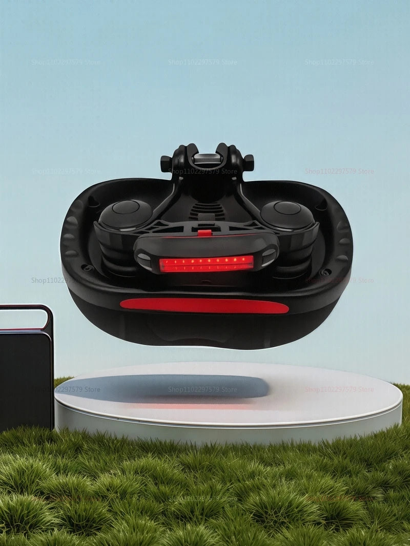 Men's Comfortable Breathable Bicycle Saddle MTB Road Bike Crash Absorbing Wide Seat Cushion Light and Comfortable Safety
