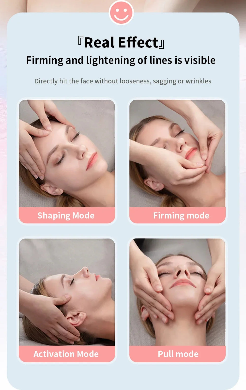 Face Lifting Machine Facial Massager Microcurrent Roller Charging Facial Anti  Skin Tightening Wrinkle Rejuvenation Beauty tool