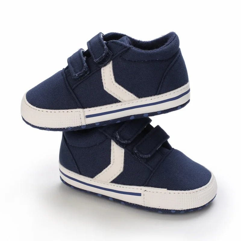 Meckior Classical Sport Toddler Canvas Shoes Breathable Anti-slip Soft Bed Baby Boys Girls Sneakers Crib Shoes Moccasins