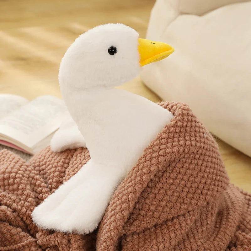 30/40cm Simulation Cartoon Duck Plush Toy Cute Stuffed Animals Yellow Ducks Plushies Doll Lifelike Goose Soft Kids Toys for Girl